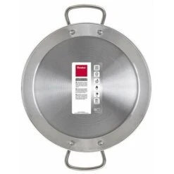 Metaltex 3 Raciones Paellera Induzione Acciaio Inossidabile, Tinta Unita -Barbecue Forniture Negozio 86655826 3