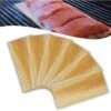 Cedar Barbecue Board 6pcs Cedar Smoking Boards 100% Natural Flame Salmon Board Cedar Planks Supporting Equipment Barbecue Board HENGMEI