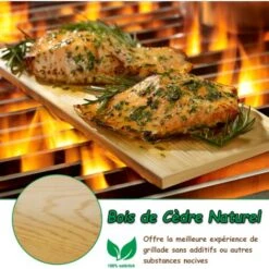 Cedar Barbecue Board 6pcs Cedar Smoking Boards 100% Natural Flame Salmon Board Cedar Planks Supporting Equipment Barbecue Board HENGMEI 9 Cedar Barbecue Board 6pcs Cedar Smoking Boards 100% Natural Flame Salmon Board Cedar Planks Supporting Equipment Barbecue Board HENGMEI -Barbecue Forniture Negozio 88136623 3