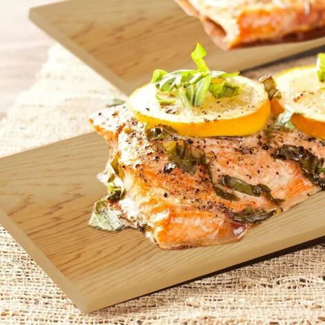 Cedar Barbecue Board 6pcs Cedar Smoking Boards 100% Natural Flame Salmon Board Cedar Planks Supporting Equipment Barbecue Board HENGMEI 7 Cedar Barbecue Board 6pcs Cedar Smoking Boards 100% Natural Flame Salmon Board Cedar Planks Supporting Equipment Barbecue Board HENGMEI - immagine 5