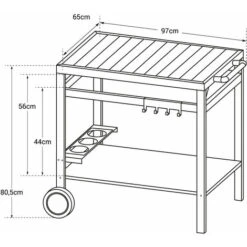 Vassoio Di Servizio AVEIRO Per Plancha -Barbecue Forniture Negozio 89299586 4