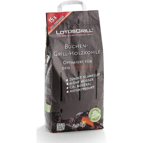 Barbecue Viola XL Con Batterie E Cavo Di Alimentazione USB + 2.5Kg Di Carbonella Di Faggio + Gel Combustibile 500ml -Lotus Grill 5 Barbecue Viola XL Con Batterie E Cavo Di Alimentazione USB + 2.5Kg Di Carbonella Di Faggio + Gel Combustibile 500ml -Lotus Grill - immagine 3