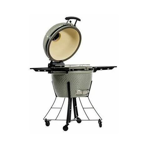 Barbecue A Carbone In Ceramica Pit Boss K24 Grigio - 10763 4 Barbecue A Carbone In Ceramica Pit Boss K24 Grigio - 10763 - immagine 2