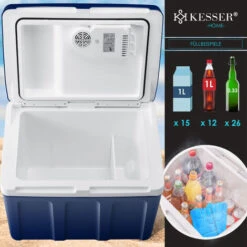 KESSER® Frigo Box 40L Con Ruote Per Mantenere Il Calore E Il Raffreddamento Frigo Box Termoelettrico 12 Volt E 230 Volt Mini Frigo Box Termico Per Auto Barca E Campeggio EEK A+++ Con Modalità ECO 10 KESSER® Frigo Box 40L Con Ruote Per Mantenere Il Calore E Il Raffreddamento Frigo Box Termoelettrico 12 Volt E 230 Volt Mini Frigo Box Termico Per Auto Barca E Campeggio EEK A+++ Con Modalità ECO -Barbecue Forniture Negozio 89949110 4