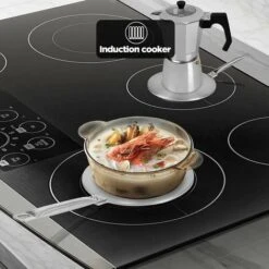 Adattatore Per Piano Cottura A Induzione Da 20 Cm Relè A Induzione Disco Diffusore Di Calore A Induzione Supporto Disco Per Piano Cottura A Induzione Acciaio Inossidabile (20 Cm) -Barbecue Forniture Negozio 91730534 4