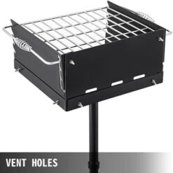 VEVOR Grill Barbecue A Parco 40,6 X 40,6 X 20,3 Cm Griglia Portatile Leggera -Barbecue Forniture Negozio 92082812 5