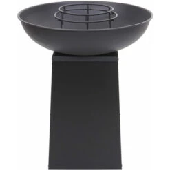 Barbecue BBQ Braciere Con Piastra Riscaldante HWC-K97 Acciaio Ø 66cm Nero 9 Barbecue BBQ Braciere Con Piastra Riscaldante HWC-K97 Acciaio Ø 66cm Nero -Barbecue Forniture Negozio 92351507 3