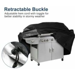 None Housse De Gril En 170 X 61 X 117 Cm Noir -Barbecue Forniture Negozio 92962727 4