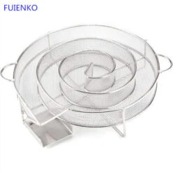 None Scatola Per Affumicatore Per GranuliScatola Per Affumicatura Color Argento 21x18x4,5 Cm