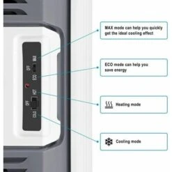 WOLTU Mini Frigo Bar Portatile Auto Ufficio Frigorifero Piccolo Caldo Freddo 12V -Barbecue Forniture Negozio 94125106 4