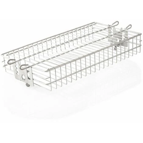 BBQ-Toro Cestello Per Griglia In Acciaio Inox Per Spiedo Rotante, Cestello Piatto Regolabile In Altezza 3 BBQ-Toro Cestello Per Griglia In Acciaio Inox Per Spiedo Rotante, Cestello Piatto Regolabile In Altezza