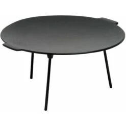 BBQ-Toro Padella Per Grigliate In Ghisa Ã˜ 45 Cm Con 3 Gambe Rotonda Supporto Per Forno Olandese