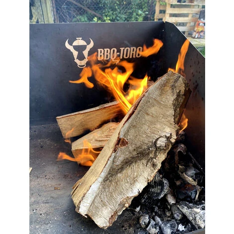 BBQ-Toro Tavolo Da Forno Olandese, Con Frangivento 75 X 40 Cm Tavolo Da Barbecue, Tavolo In Acciaio 5 BBQ-Toro Tavolo Da Forno Olandese, Con Frangivento 75 X 40 Cm Tavolo Da Barbecue, Tavolo In Acciaio - immagine 3