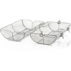 BBQ-Toro Cestello Per Griglia In Acciaio Inox Per Spiedo Girevole 42,5 X 21 X 16 Cm -Barbecue Forniture Negozio 94789747 4