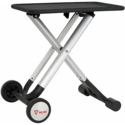 BBQ-Toro Carrello Da Tavolo Pieghevole Per Barbecue Carrello Da Barbecue Su Ruote, Carrello Laterale