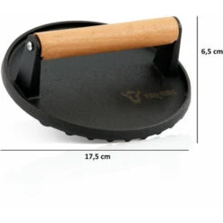 BBQ-Toro Campana Per Hamburger In Acciaio Inox Con Peso Per Carne In Ghisa Campana Termica 10 BBQ-Toro Campana Per Hamburger In Acciaio Inox Con Peso Per Carne In Ghisa Campana Termica -Barbecue Forniture Negozio 94790150 4