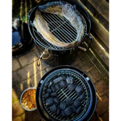 BBQ-Toro Smoker Barrel Oak Ø 47 Cm Forno Per Affumicatore BBQ Smoker Charcoal Grill 8 BBQ-Toro Smoker Barrel Oak Ø 47 Cm Forno Per Affumicatore BBQ Smoker Charcoal Grill -Barbecue Forniture Negozio 94790207 2