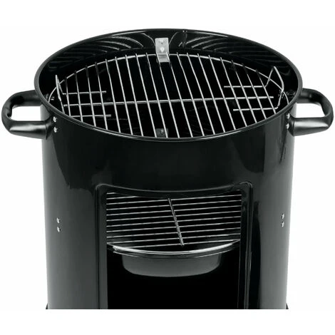 BBQ-Toro Smoker Barrel Oak Ø 47 Cm Forno Per Affumicatore BBQ Smoker Charcoal Grill 7 BBQ-Toro Smoker Barrel Oak Ø 47 Cm Forno Per Affumicatore BBQ Smoker Charcoal Grill - immagine 5