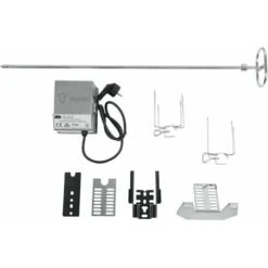 BBQ-Toro Set Di Spiedini In Acciaio Inox Per Grigliate 79 Cm Motore 220V - 240V, 2 Pinze Per Carne -Barbecue Forniture Negozio 94790212 3