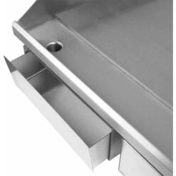 Mahlzeit Piastra Grill Elettrica In Acciaio Inox Meal, 55 X 49 X 22 Cm, Riscaldabile Fino A 300 Â°C, Grill Da Tavolo -Barbecue Forniture Negozio 94790305 4