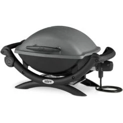 Weber Q1400 Barbecue Elettrico, 43 X 32cm, Dark Grey (52020053)