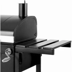 MasterCook - Barbecue A Carbonella In Acciaio Con Ruote Robusto E Stabile Con Doppia Griglia, Termometro E Regolazione Cestello Barbecue, Barbecue Carbonella Con Ripiani Laterali -Barbecue Forniture Negozio 95802965 3