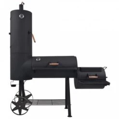 Barbecue A Carbonella Con Ripiano Inferiore Nero XXL 9 Barbecue A Carbonella Con Ripiano Inferiore Nero XXL -Barbecue Forniture Negozio 97215320 3