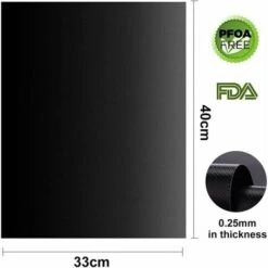 Set Di 5 Tappetini Da Forno Bbq Griglia Per Barbecue Piastra Da Forno Teglia Da Forno 40 33 Cm Per Barbecue Gas Carbone Elettrico 100% Antiaderente 8 Set Di 5 Tappetini Da Forno Bbq Griglia Per Barbecue Piastra Da Forno Teglia Da Forno 40 33 Cm Per Barbecue Gas Carbone Elettrico 100% Antiaderente -Barbecue Forniture Negozio 97433196 2