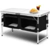 Hengda Cucina Da Campeggio 2 Scomparti 2 Ripiani - Armadio Da Cucina, Cucina Da Campeggio -Barbecue Forniture Negozio 97826387 1