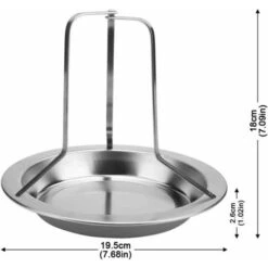 1 Set Di Rastrelliere Verticali Per Girarrosto Di Pollo In Acciaio Inossidabile 7 1 Set Di Rastrelliere Verticali Per Girarrosto Di Pollo In Acciaio Inossidabile -Barbecue Forniture Negozio 98115281 3