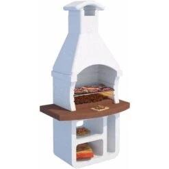 Barbecue Prefabbricato In Cemento Con Cappa E Griglia Beton Tizzo -Barbecue Forniture Negozio 98486105 3