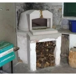 Forno A Legna Da Incasso Prefabbricato In Refrattario Per Pizza Croccante VZF-2 -Barbecue Forniture Negozio 98656767 3