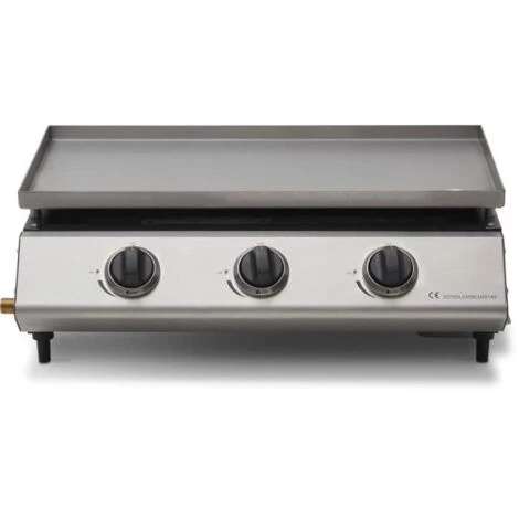 Acciaio Inossidabile Per Cottura A Gas - 3 Luci 4 Acciaio Inossidabile Per Cottura A Gas - 3 Luci - immagine 2