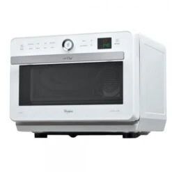 WHIRLPOOL JT469WH - Microonde Jet Chef - 33 L - 6 ° SENS Combi Crisp Steam - Acciaio Inossidabile - Piatto Girevole 36 Cm - Bianco