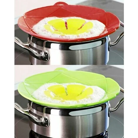 Coperchio A Prova Di Fuoriuscita, Coperchio A Prova Di Fuoriuscita, Utensile Da Cucina Multifunzione Da 10,2 Pollici + 11 Pollici 5 Coperchio A Prova Di Fuoriuscita, Coperchio A Prova Di Fuoriuscita, Utensile Da Cucina Multifunzione Da 10,2 Pollici + 11 Pollici - immagine 3